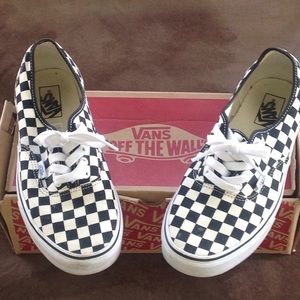 Checker board Vans